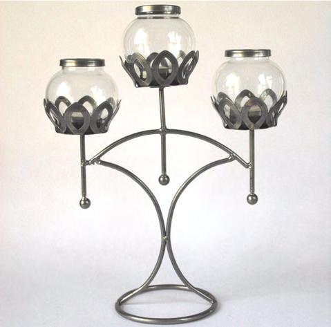 CLASSIC candelabro con tea-light; h 28 cm 1902