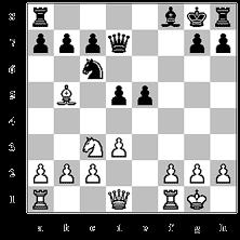 ma allora il Bianco utilizza un altro attaccante sul target con f2-f4. L alfiere è perso, risultando il guadagno di un pedone ed una miglior posizione per il Bianco (ha un forte centro, infine).