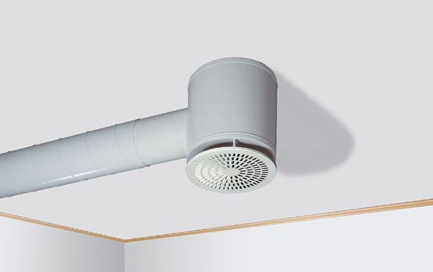 Diffusori a soffitto, esposti Guida rapida COLIBRI F Diffusori d aria circolari a soffitto per l aria di mandata o di ripresa.