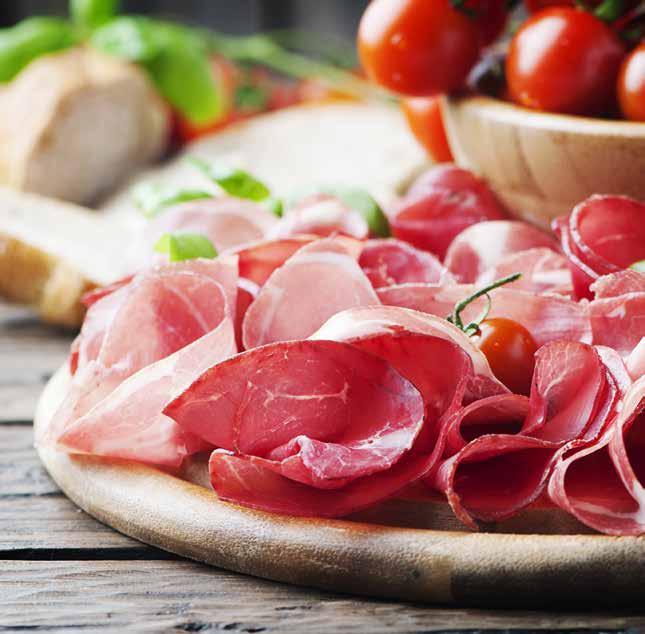 UN MONDO DI SPECIALITÀ I salumi Veroni sono prodotti seguendo rigidi parametri di sicurezza, tutti senza glutine e senza polifosfati aggiunti.