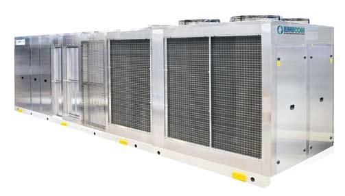 Condizionatori autonomi monoblocco aria/aria e aria/acqua con compressori scroll Potenza frigorifera da 64 a 406 RTR Produzione solo freddo RTR W Produzione solo freddo condensata ad acqua RTP