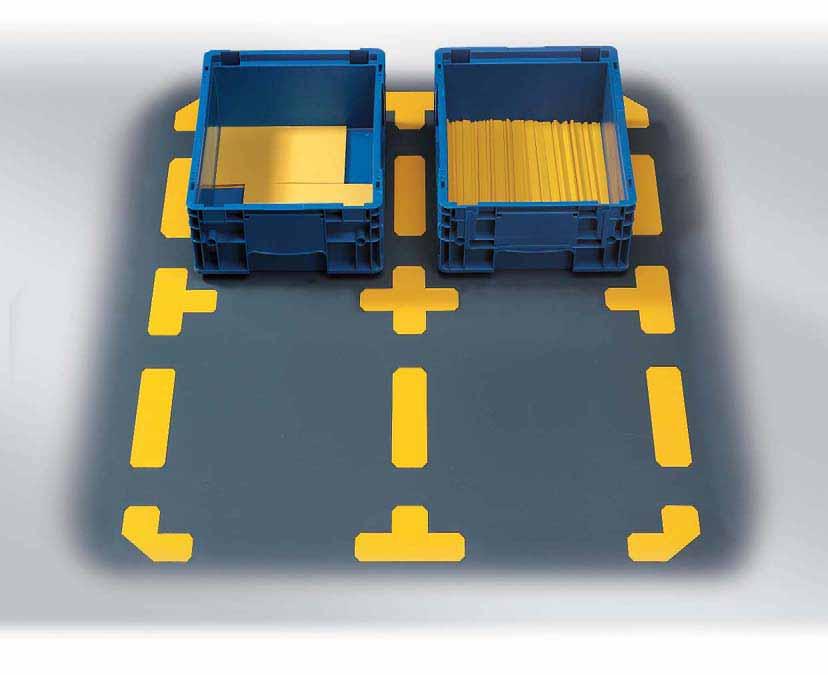 Esempio applicazione - LongLife - Simboli per delimitazione LongLife - Simboli per delimitazione LongLife - Simboli per delimitazione, adesivi (+ Colore) colore Descrizione Dimensioni