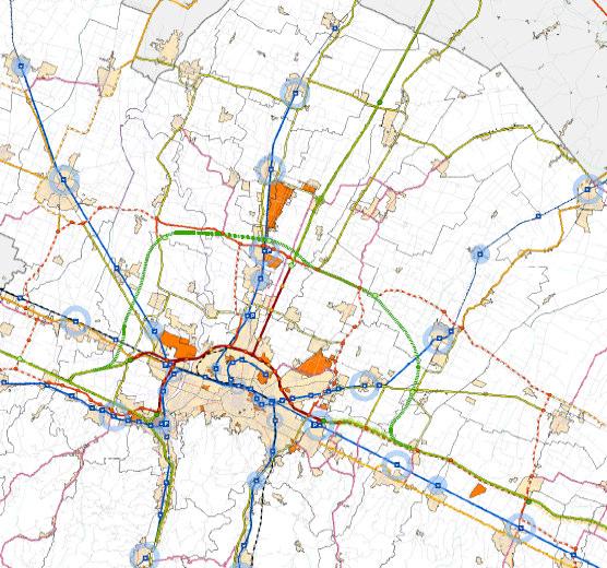 creare una rete che colleghi la viabilità locale a basso traffico, i maggiori centri abitati e le maggiori aree produttive - i PGTU devono prevedere prioritariamente la progettazione di quanto