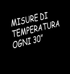 DOPO TRE MINUTI TEMPERATURA 21,1 C 22,6 C 24,3 C 26,4