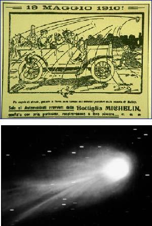 Cometa di Halley - periodo 75,32 anni Passaggi noti - 240 a.c. - 1 passaggio noto - cinesi - 12 a.c. - 4 p. - Stella di Betlemme? - 451 d.c. - 10 p. - sconfi tta di Attila - 989-17 p.