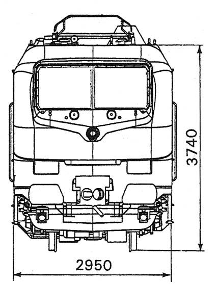 DOMANDA 1 Questa figura riproduce una locomotiva (visione frontale).