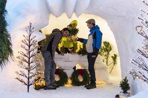 NAT ALE IN MONT AGNA SULLO SPEIKBODEN Durante tre fine settimana nel mese di dicembre, è possibile visitare il piccolo e contemplativo mercatino di natale sullo Speikboden!