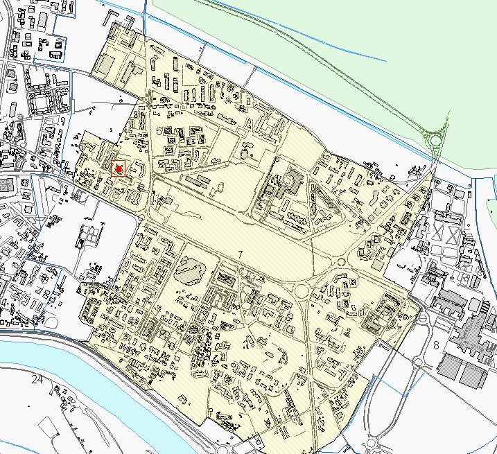 + area, indicazione approssimativa L area, approssimativamente indicata in cartografia, ricade nella UTOE 7.