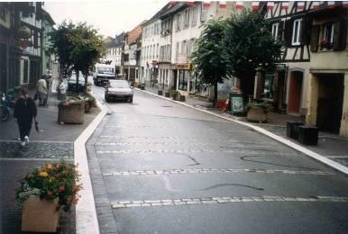 Centro storico Mutzig - Francia Intersezione