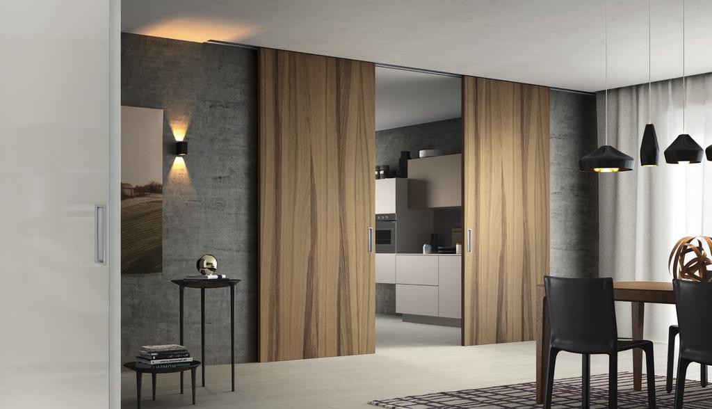 // Soluzione LIVING+CUCINA Premium è vocazione tridimensionale che diventa stile, funzionalità, eleganza. Elementi differenti contribuiscono a creare fluidità e purezza.