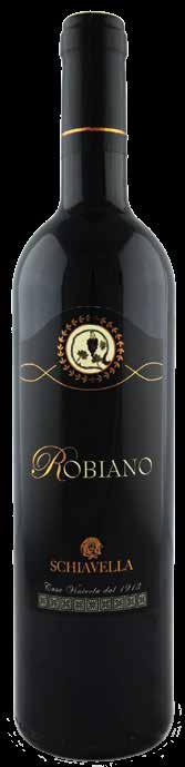 ROBIANO Rapporto Cabernet Sauvignon 70% Merlot 30% Il Cabernet Sauvignon è una delle varietà nobili di origine Bordolese.