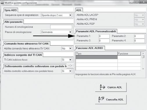 abilitato. Utilizzare il menu a tendina e selezionare Sì e tutto lo stato rosso sparirà dimostrando che l ADL è pronto per il funzionamento.