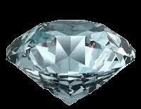 I Diamanti possono essere portati solo su: un insegna C d ARGENTO o un