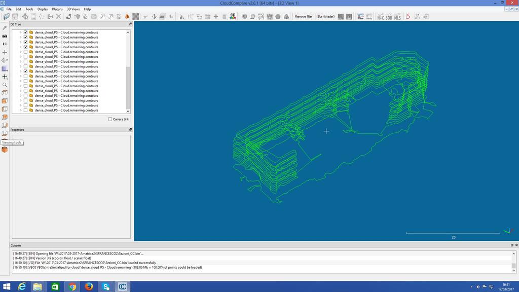 Ortofoto e sezioni Necessità di passare da un modello 3D ad un