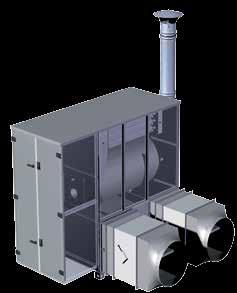 GENERATORI D'ARIA CALDA A BASAMENTO PK-SPORT PER COPERTURE PRESSOSTATICHE E TENSOSTATICHE Descrizione Generatori a basamento appositamente studiati e progettati per riscaldare coperture