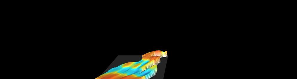 contestualizzata nel corridoio di dragaggio ipotizzato, e la rappresentazione 3D del