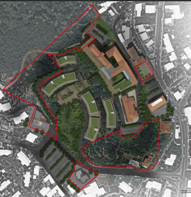 AMBITO 5 STATO DI PROGETTO Percorso di collegamento al parco del monte di pasta Descrizione opere Area mq Euro/mq Costo totale Procedura di esproprio a carico 156 mq 150 23.