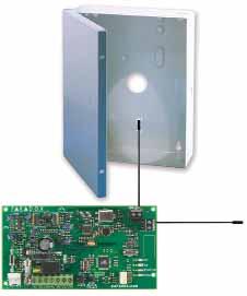 Espansione senza fili SR150 Cod. PXMWSR150 330,00 Versione a 433MHz Sirena per esterno senza fili bidirezionale completamente supervisionata dalla centrale per batteria bassa e manomissione.