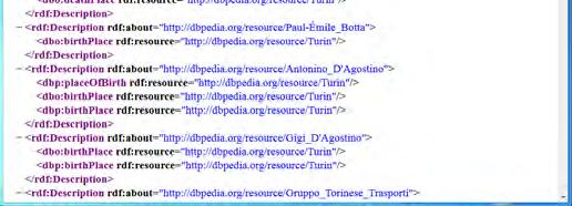 Fornisce ad un utente umano la visione sui dati che DBpedia offre alle macchine Tali