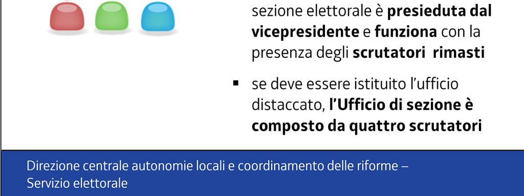 Se lo desiderano, anche i rappresentanti di lista possono accompagnare il seggio volante nella raccolta del voto a domicilio o nel luogo di cura.