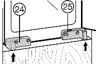 u Inserire per 2/3 l'apparecchio nella nicchia. Fig. 7 u Montare la fascia di compensazione Fig.