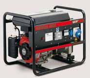 Professionali DIESEL Professional DIESEL Portables Series 17 4KVA: Diesel Engine 3000 rpm Air Cooled Electrical Starting Protection Degree: IP23 According to CE regulations for noise and safety EU