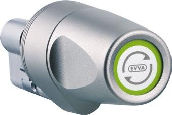 EMZY Il sistema per la sicurezza automatica Integrabile in maniera ottimale Nel sistema di chiusura preesistente Il cilindro elettronico motorizzato EMZY è dotato di pomolo motorizzato, azionato