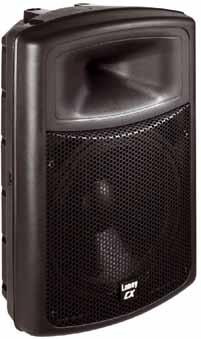 ohm - 1 speaker da 12 + HF Driver - bass reflex - ingressi con volume regolabile: 1x line, 1x CD, 1x Mic/XLR - EQ a tre bande: bassi, medi,