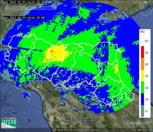 sinistra), alle 13:15 