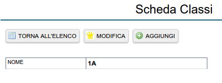 La classe in questo caso è composta solamente dal nome. Inserire quindi tale attributo all'interno della casella di testo indicata.