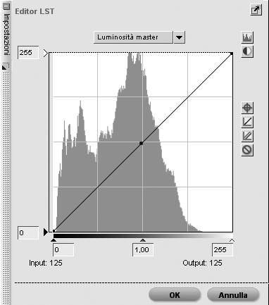 Livelli e curve (pagina 137) Lo strumento Livelli e curve ora può essere ingrandito.