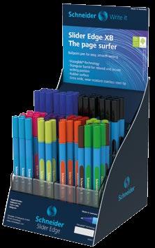 all'usura 43,23 CO2 neutral Emissions fully compensated 300272 30 Slider Memo XB (10 blu; 9 nero; 3 rosso; 2 verde, arancione, viola, rosa) Costo al pz.