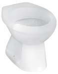 parete 50506 44,60 395 Ø55 395 17780 410 190 125 BIDET MONOFORO Ceramica, bianco Europa