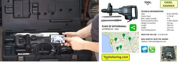 ORA PUOI, CON TOOLSSHARING!