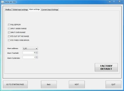 PAGINA SETTAGGIO INGRESSI: Ah SAVING: viene abilitato / disabilitato il salvataggio su flash degli Ah. MEASUREMENT CHANNEL: selezione dell ingresso da utilizzare.