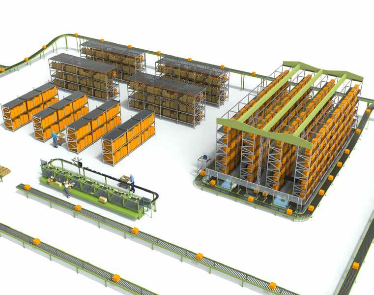 CENTRO DI DISTRIBUZIONE RICEVIMENTO MERCE La tecnologia Datalogic aiuta i sistemi di ricevimento merce automatici ad incrementare la velocità delle operazioni e la quantità degli