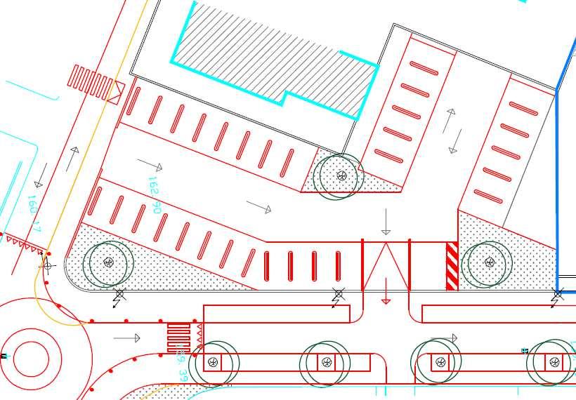 LOTTO 3) FORMAZIONE PARCHEGGIO PUBBLICO (VIA BIRINGHELLO ANGOLO VIA SICILIA) L intervento comprende l allestimento del terzo lotto di cantiere, con le opere provvisionali eventualmente occorrenti