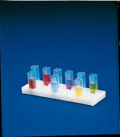 they can be used either dry or in water bath; the particular design permits an optimum fluids circulation to assure that all test tubes reach the same temperature.