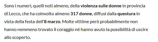 di cui circa 5241 sono richieste di aiuto da parte di una vittima di violenza e la