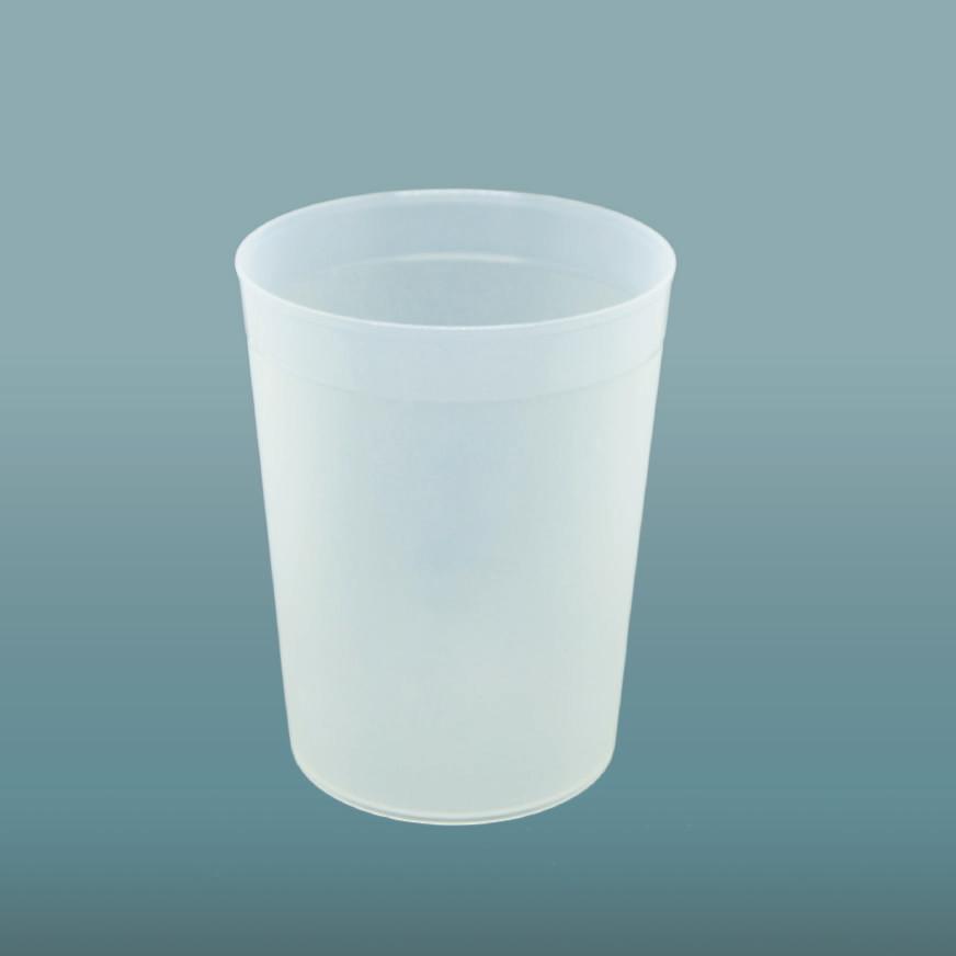 : cm 8,1 - Ordine minimo per bicchieri personalizzati*: 456 pz. (n.