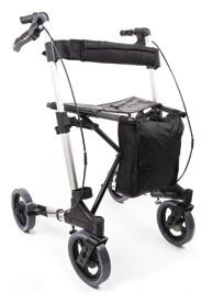 PMN REHAB/ROLLATORS INDICATO PER INTERNI 52 cm 47 cm SEDILE IMBOTTITO PX18031 82-100 cm 45 cm 100 Kg CODICE CLASS. ISO: 12.06.06.003 + 12.06.09.