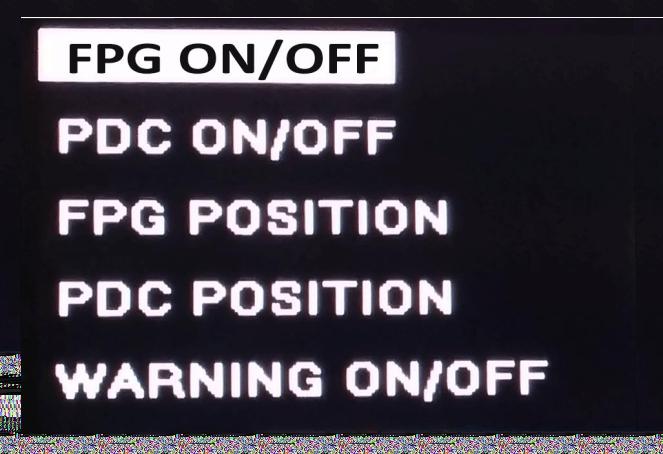 Se ngs AUX Video Mode adjusts AUX Video Se ngs Press the OK BUTTON 4 mes (numbers will display per press), then