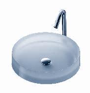 210,00 Lavabo da appoggio LUMINIST/Luna bas lavabo nra con illuminazion a LED LUMINIST 397 397 110