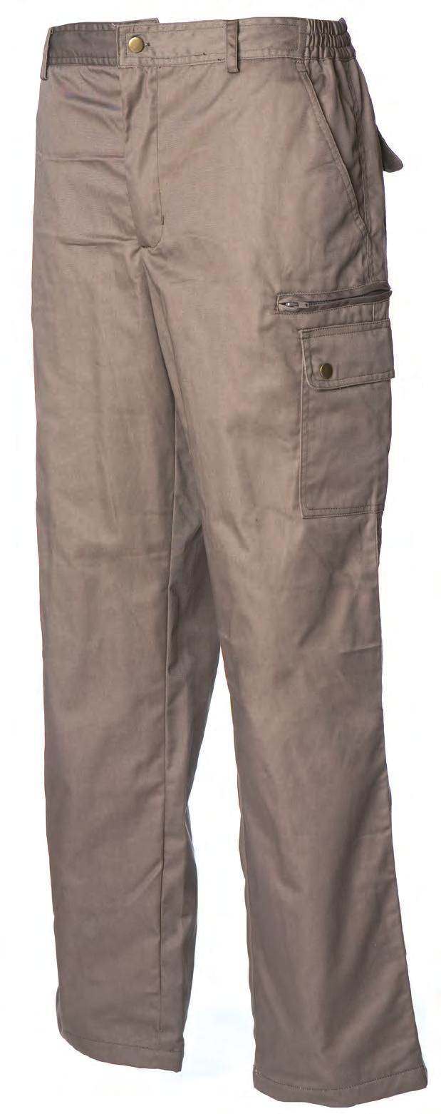 WINTER MULTIPOCKETS PANT WITH LINING PANTALONE