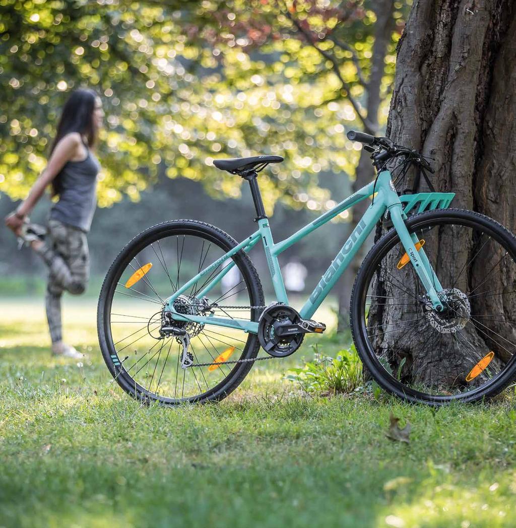 C SPORT Robuste come le MTB, leggere e maneggevoli come le bici da strada. Modelli versatili, veloci e affidabili, dal peso leggero e facili da trasportare.