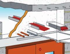 art.c09 PANNELLO RESISTENTE AL FUOCO E RIVESTIMENTO Fire resistant board and coat EN 1366-3 Resistenza fino a EI-E 180 con n. 3 pannelli EI-E 120 con n. 2 pannelli e EI-E 60 con n.