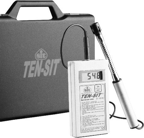TEN-SIT TEN-SIT è lo strumento elettronico progettato per ottenere la corretta tensione di qualsiasi cinghia di trasmissione TEN-SIT, grazie alle sue ridotte dimensioni, alla maneggevolezza e alla