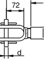 ADJUSTABLE LEVELLING ARM SXJ Left L 012 +1 I I DXI Righi 5 1 I. 022.2 n L-min. L-max. T d Fil.