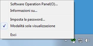 Capitolo 8 Annullamento di [Modalità sola visualizzazione] Deselezionare [Modalità sola visualizzazione] nel modo seguente.