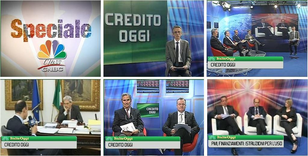 In concomitanza con lo speciale realizzato dal quotidiano, Class CNBC dedicherà una trasmissione televisiva che vedrà il confronto tra i giornalisti di Italia Oggi e i principali rappresentanti del